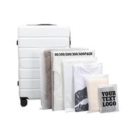 Custom Frosted Clothing Storage Bags with Vents, Resealable Zipper Apparel Bags for Packaging T-Shirt, Shirt and Documents (11.81"X9.84"(30X25CM))