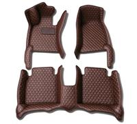Custom Full Surround Car Floor Mats for Peugeot 508/508L,2011-2017 | 3D Diamond Stitched PU Leather, Waterproof Anti-Slip Wear-Resistant Floor Liners for Cars, SUVs & Pickup Trucks