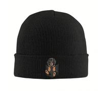 Custom Funny Dachshund Beanie Cap Unisex Winter Warm Bonnet Homme Knitting Hat Hip Hop Badger Wiener Dog Skullies Beanies Caps