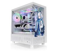 Custom Gaming PC, Ryzen 9 5900X, RTX 5060 8GB, 32GB RAM, 1TB SSD, Windows 11 Pro, RGB Lighting, White Case (Ryzen 9 5900x)