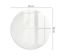 Custom Glass Hearth Plate Protector for Safe and Modern Home Decor Ivory Color
