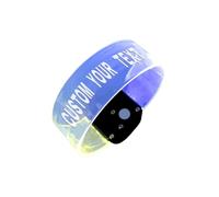 Custom Glow & Personalise Magic Wristbands 7 Vibrant Colours | Magnetic Bracelets for Nightclubs, Festivals & Safety | Engraved ID for Bars, Concerts & Kids Events
