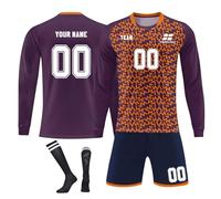 Custom Goalie Uniform Kit Add Team Name Number Logo Long Sleeve Personalized Family Soccer Jersey Set for Men Women Youth Kids