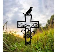 Custom Golden Retriever Memorial Plaques Dog Loss Sympathy Gifts In Loving Memory Grave Plaquess Remembrance Stake Outdoor Lawn Ornaments Memorial Gift