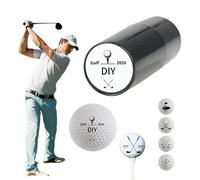 Custom Golf Ball Stamp Marker, Quick-Dry Self-Inking Golf Ball Personalized Stamp, Reusable & Waterproof Golfing Stamper, for Golfers, Dads