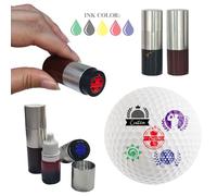 Custom Golf Ball Stamp - Personalised Long Lasting Golf Ball,Table Tennis, Badminton, Rugby, Soccer Marker with Ink Bottle - Easy Markings, Unique Golf Accessories Gift for Enthusiasts (Another)