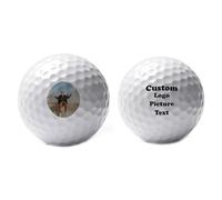 Custom Golf Balls Personalized Logo Image Text, Men's Women's Golf Creative Gifts