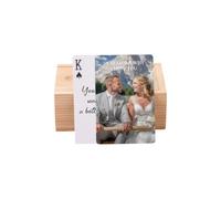 Custom Guest Book Playing Cards - Wedding Guest Book Alternative, Personalized Wedding, Blank Playing Cards for Signatures, Unique Visitor Record for Weddings