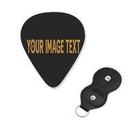 Custom Guitar Pick Add Your Picture Here For Bass, Electric, Acoustic Guitars 0.018inch/0.46mm