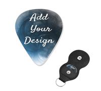 Custom Guitar pick Your Image Here For Acoustic Guitar, Violin, Ukulele, Bass (6 Packs)
