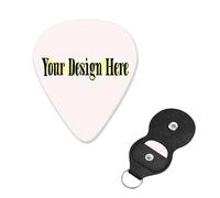 Custom Guitar Pick Your Image Text Here For Bass, Electric, Acoustic Guitars 0.038inch/0.96mm
