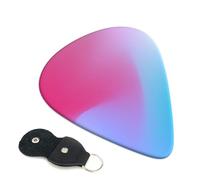 Custom Guitar Picks 6 pcs - Personalise Guitar Plectrums, Your Picture Photo, Tex,t Logo, printed on both sides for Your Electric, Acoustic, or Bass Guitar