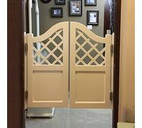 Custom Half Waist Cafe Swinging Doors for Kitchen & Hallway - Indoor Western Style, Size 49.25" x 35.375" (W125xH90cm) - Choose Your Color & Size Options for Perfect Fit