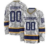 Custom Hockey Jersey,Camouflage Sports Shirt,Pullover Long Sleeves,Personalized Hockey Fans Gifts for Men Women Youth Kids