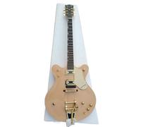 Custom Holeless Semi-hollow body Jazz Guitar, three-piece pickup, large vibrato system guitar