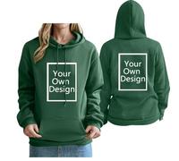 Custom Hoodie for Women Double-Sided Custom Hoodie - Personalised Text & Photo Print Unisex Pullover with Pocket,Customised Long Sleeve Sweatshirt,Soft Fabric,Create Your Own Hooded for Ladies M