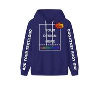 Custom Hoodie Unisex Design Your Own Hoodie -Custom Hoodies - Personalised Couple Sweatshirt - Team Sweatshirts - Custom Sweatshirt for Couple - personalised gifts On Front/Back/Sleeve