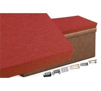 Custom Indoor Bench Cush, 5cm Thick Non-Slip Garden Bench Pad, Removable Window Seat Pillow, Bury 140x40cm, Tailot Cush for Maximum t
