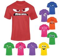 Custom Inside Our Feeling 2 Characters Out Costumes Emotional T Shirt Design Custom Tees - Adults & Kids, Funny Characters Angry - Anxiety - Joy - Embarrassment - Fear Halloween Tshirt Anger Red