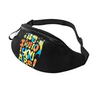 Custom Inside Out Fanny Pack Men Women Crossbody Waist Bag for Traveling Money Pouch