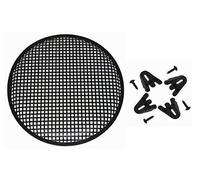 Custom Install Parts 10'' Inch Car Audio Speaker Sub Woofer Subwoofer Metal Black Waffle Grill Cover Guard Protector Grille Universal- Single