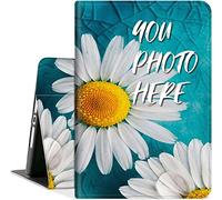 Custom iPad Case Personalized Your Own Photos Tablet Case for All-New Kindle Fire 7 12th Generation (2022 Release), PU Leather with Auto Wake/Sleep Shockproof Hard Shell Fold Stand