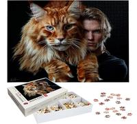 Custom Jigsaw Puzzle From Photo-1000/1500/2000/3000/4000/5000 Piece, Personalised Jigsaw Puzzle for Adults, Customized Wood with Picture Gifts for Family,Friend,Christmas, Valentine's Day h-1434