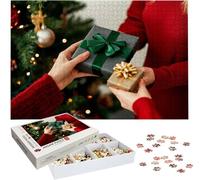 Custom Jigsaw Puzzle From Photo-1000/1500/2000/3000/4000/5000 Piece, Personalised Jigsaw Puzzle for Adults, Customized Wood with Picture Gifts for Family,Friend,Christmas, Valentine's Day h-2696