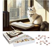 Custom Jigsaw Puzzle From Photo-1000/1500/2000/3000/4000/5000 Piece, Personalised Jigsaw Puzzle for Adults, Customized Wood with Picture Gifts for Family,Friend,Christmas, Valentine's Day h-2013