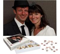 Custom Jigsaw Puzzle From Photo-1000/1500/2000/3000/4000/5000 Piece, Personalised Jigsaw Puzzle for Adults, Customized Wood with Picture Gifts for Family,Friend,Christmas, Valentine's Day h-3498