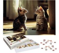 Custom Jigsaw Puzzle From Photo-1000/1500/2000/3000/4000/5000 Piece, Personalised Jigsaw Puzzle for Adults, Customized Wood with Picture Gifts for Family,Friend,Christmas, Valentine's Day h-4037