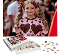 Custom Jigsaw Puzzle From Photo-1000/1500/2000/3000/4000/5000 Piece, Personalised Jigsaw Puzzle for Adults, Customized Wood with Picture Gifts for Family,Friend,Christmas, Valentine's Day h-1914