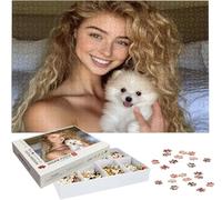 Custom Jigsaw Puzzle From Photo-1000/1500/2000/3000/4000/5000 Piece, Personalised Jigsaw Puzzle for Adults, Customized Wood with Picture Gifts for Family,Friend,Christmas, Valentine's Day h-1685