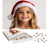 Custom Jigsaw Puzzle From Photo-1000/1500/2000/3000/4000/5000 Piece, Personalised Jigsaw Puzzle for Adults, Customized Wood with Picture Gifts for Family,Friend,Christmas, Valentine's Day h-2970