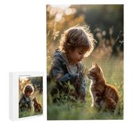 Custom Jigsaw Puzzle From Photo - 35-6000 Personalised Jigsaw Puzzle, Customized Wood with Picture Gifts for Family, Friend, Lover on Wedding, Birthday, Christmas, Valentine's Day (200) x-3