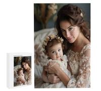 Custom Jigsaw Puzzle From Photo - 35-6000 Personalised Jigsaw Puzzle, Customized Wood with Picture Gifts for Family, Friend, Lover on Wedding, Birthday, Christmas, Valentine's Day (1500) x-63