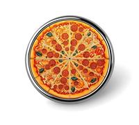 Custom Lapel Pin for Men Women Cute A Full Pizza Brooch Pins for Hats Bags Jackets Backpacks Suits Shirts Shawls Scarves Decoration Jewelry Charms Badge Button Clothing Accessories