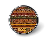 Custom Lapel Pin for Men Women Cute African National Patterns Brooch Pins for Hats Bags Jackets Backpacks Suits Shirts Shawls Scarves Decoration Jewelry Charms Badge Button Clothing Accessories