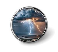 Custom Lapel Pin for Men Women Cute Cloud Lightning Brooch Pins for Hats Bags Jackets Backpacks Suits Shirts Shawls Scarves Decoration Jewelry Charms Badge Button Clothing Accessories