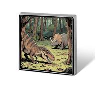Custom Lapel Pin for Men Women Cute Dinosaur Jungle Brooch Pins for Hats Bags Jackets Backpacks Suits Shirts Shawls Scarves Decoration Jewelry Charms Badge Button Clothing Accessories