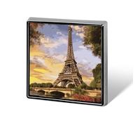 Custom Lapel Pin for Men Women Cute Eiffel Tower Paris Brooch Pins for Hats Bags Jackets Backpacks Suits Shirts Shawls Scarves Decoration Jewelry Charms Badge Button Clothing Accessories