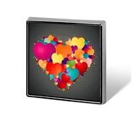 Custom Lapel Pin for Men Women Cute Graphics Love HeartsGraphics Love Hearts Brooch Pins for Hats Bags Jackets Backpacks Suits Shirts Shawls Scarves Decoration Jewelry Charms Badge Button Clothing Acc