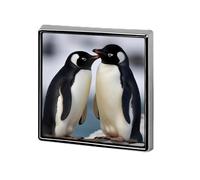 Custom Lapel Pin for Men Women Cute I Love Penguins Brooch Pins for Hats Bags Jackets Backpacks Suits Shirts Shawls Scarves Decoration Jewelry Charms Badge Button Clothing Accessories