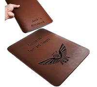 Custom Laptop Sleeve Case 13 Inch Compatible with MacBook Air M4 M3 M2 M1, Personalized 13-15" Leather Cover Bag for Lenovo, HP, Dell, Asus Notebook (Custom)