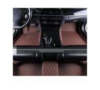Custom Leather Car Floor Mats Carpets Rugs Foot Pads Accessories For VW For Passat B8 2017 2018 2019 2020 POMPOMPUR(8,Left hand drive)