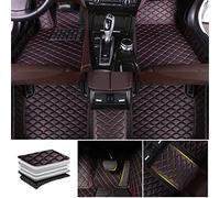 Custom Leather Car Floor Mats for B-MW Serie Série 4 Series 4er F36 Gran Coupé 2014 2015-2020 2021, All-Weather Front Rear Row Carpet Set Waterproof Non-Slip Protection Floor Liners