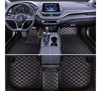 Custom Leather Car Floor Mats for KIA NIRO 2019-2023(RHD), All-Weather Front Rear Row Carpet Set Waterproof Non-Slip Protection Floor Liners Auto Styling Accessories