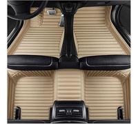 Custom Leather Car Floor Mats for PORSCHE CayenNE New energy 2018-2023, All-Weather Front Rear Row Carpet Set Waterproof Non-Slip Protection Floor Liners,Beige
