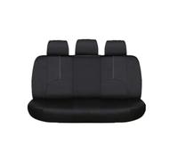 Custom Leather Car Seat Cover For NISSAN For Paladin For KICKS For MAXIMA For Murano For LANNIA Protectors Car Seat Covers(Black rear)