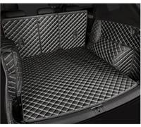 Custom Leather Car Trunk Mats For Volvo S90 2017 2018 2019 2020 2021 Rear Floor Mat Tray Carpet Mud Car Trunk Mats(Black beige-1pcs)